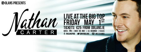Bon Appétit Catering in Limerick: Nathan Carter Live at the Big Top on Friday May 1st