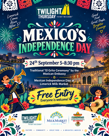 Bon Appétit Catering in Limerick: Celebrate Mexico’s Independence Day at Twilight Thursday